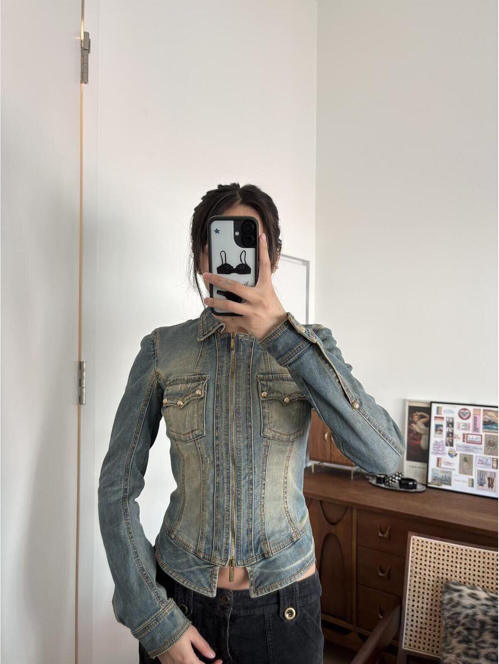 Vintage Roberto Cavalli Denim Jacket